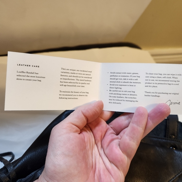 Loeffler Randall Locker Tote with Fringe BNWOT - Picture 14 of 16